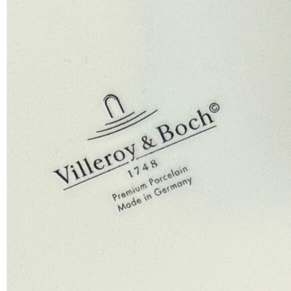 Villeroy & Boch Manior 9" Rim‎ Soup Dessert Cereal Bowl White Premium Porcelain - Picture 2 of 6